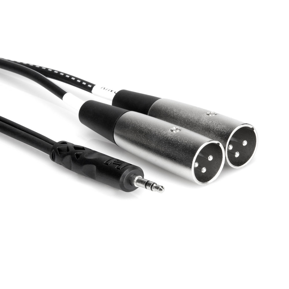 Hosa CYX-403M 3m ステレオミニオス-XLRキャノンオスx2 オーディオ