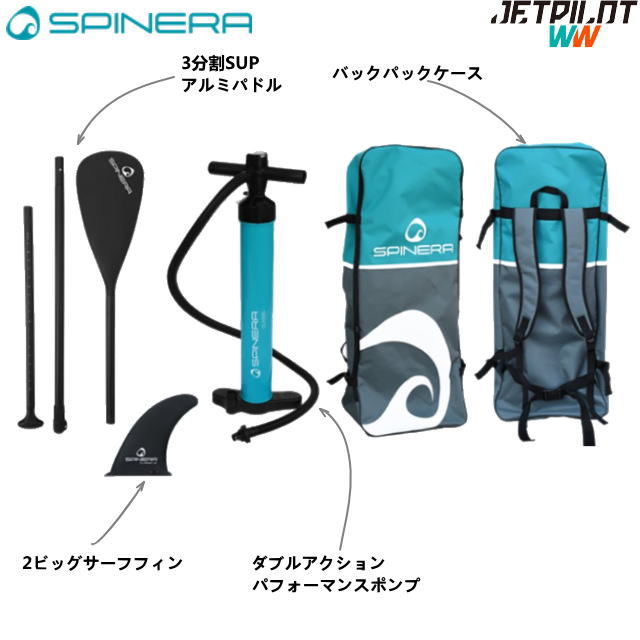 21112-Teal 【SUPボード/SPINERA 】SPINERA CLASSIC 9'10