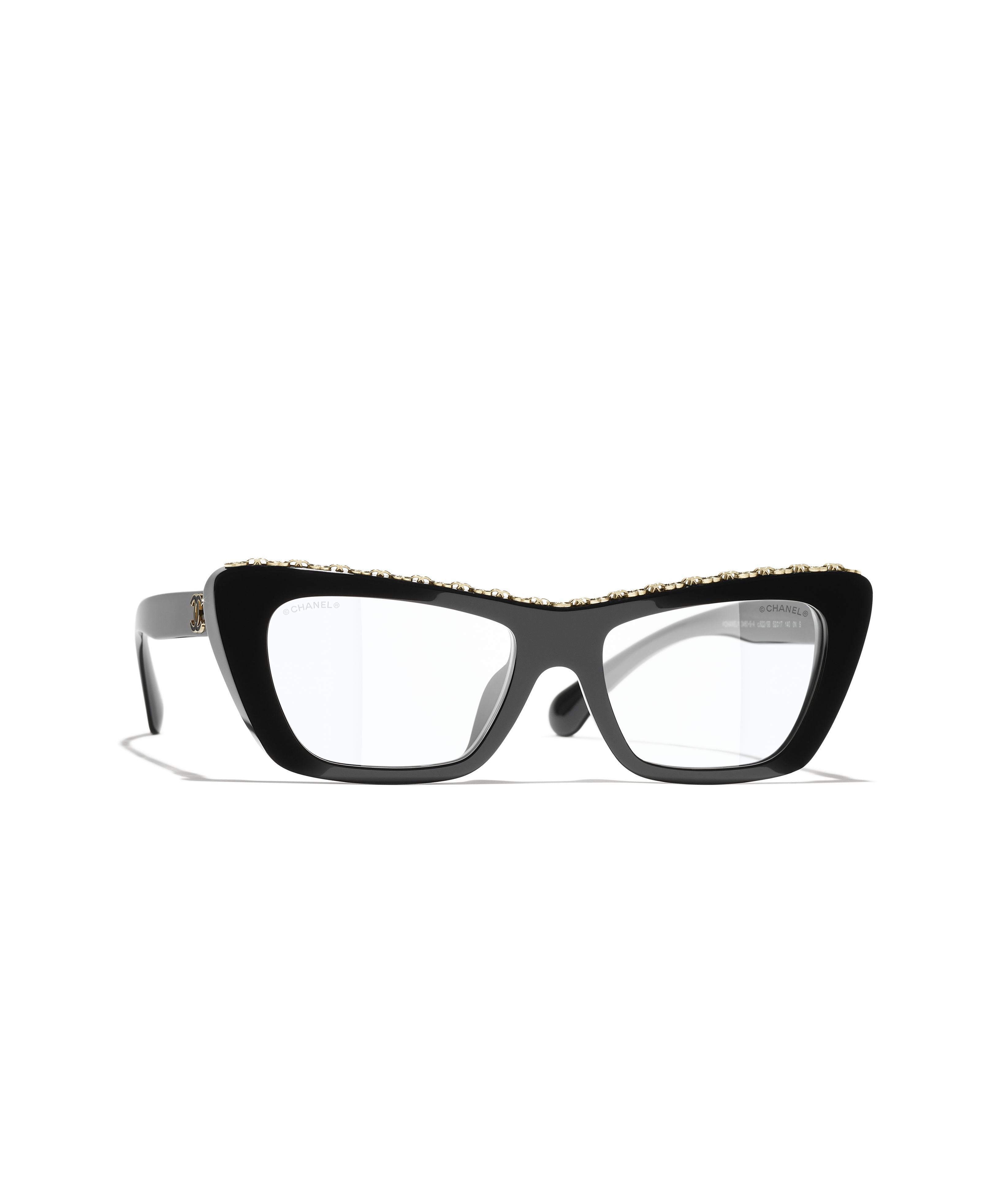 CHANEL Eyewear: Butterfly Blue Light Glasses, acetate — Fashion