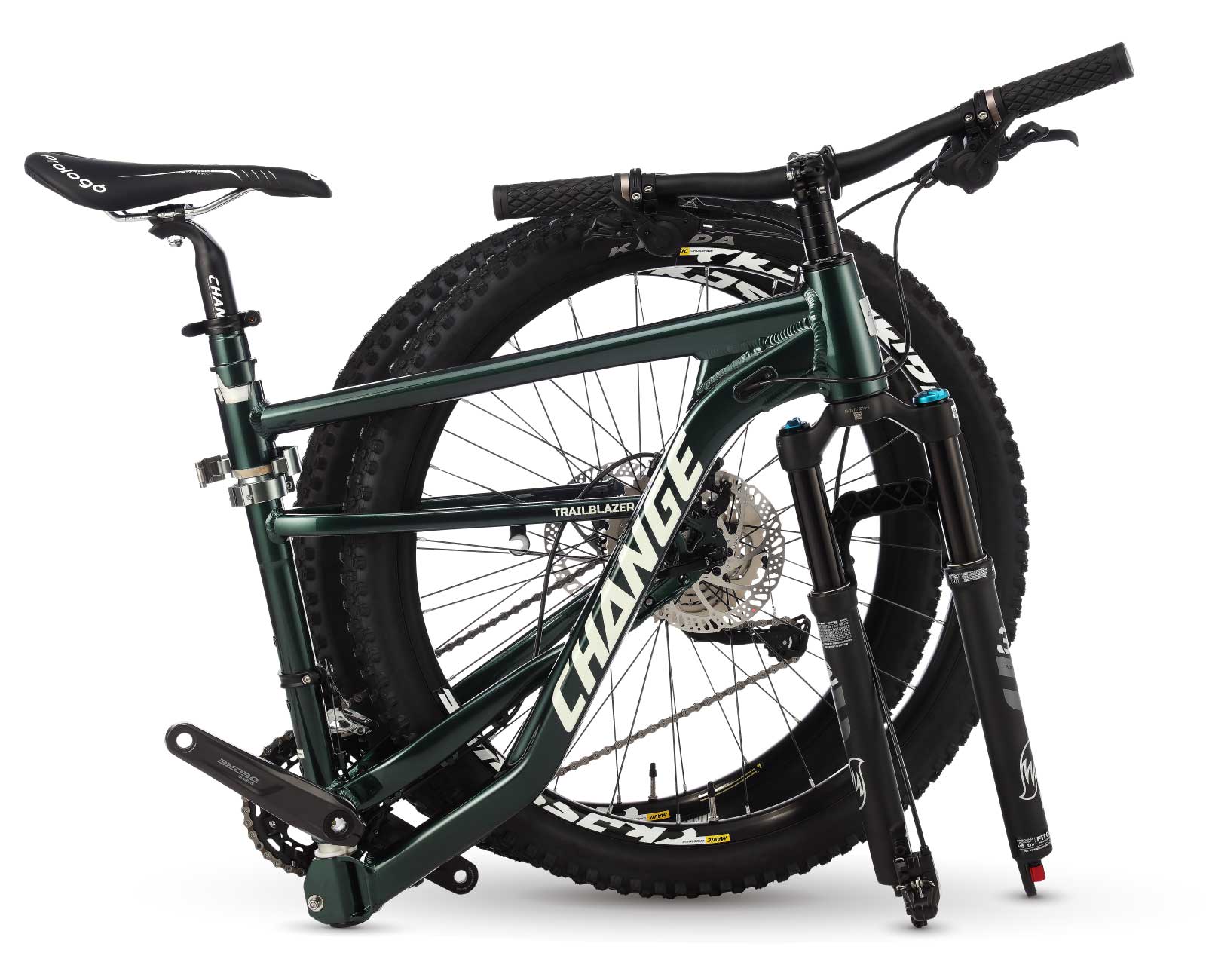 折りたたみ自転車 フレーム DF-933G MTB | Change Bike