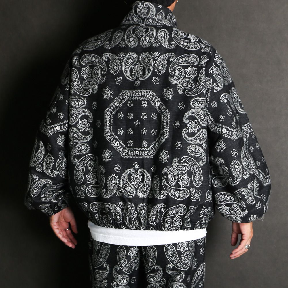 superNova. - Track jacket - Bandana jacquard / トラックジャケット