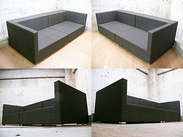 □DEDON デドン□高級ガーデン家具 ラウンジソファ チェア 座