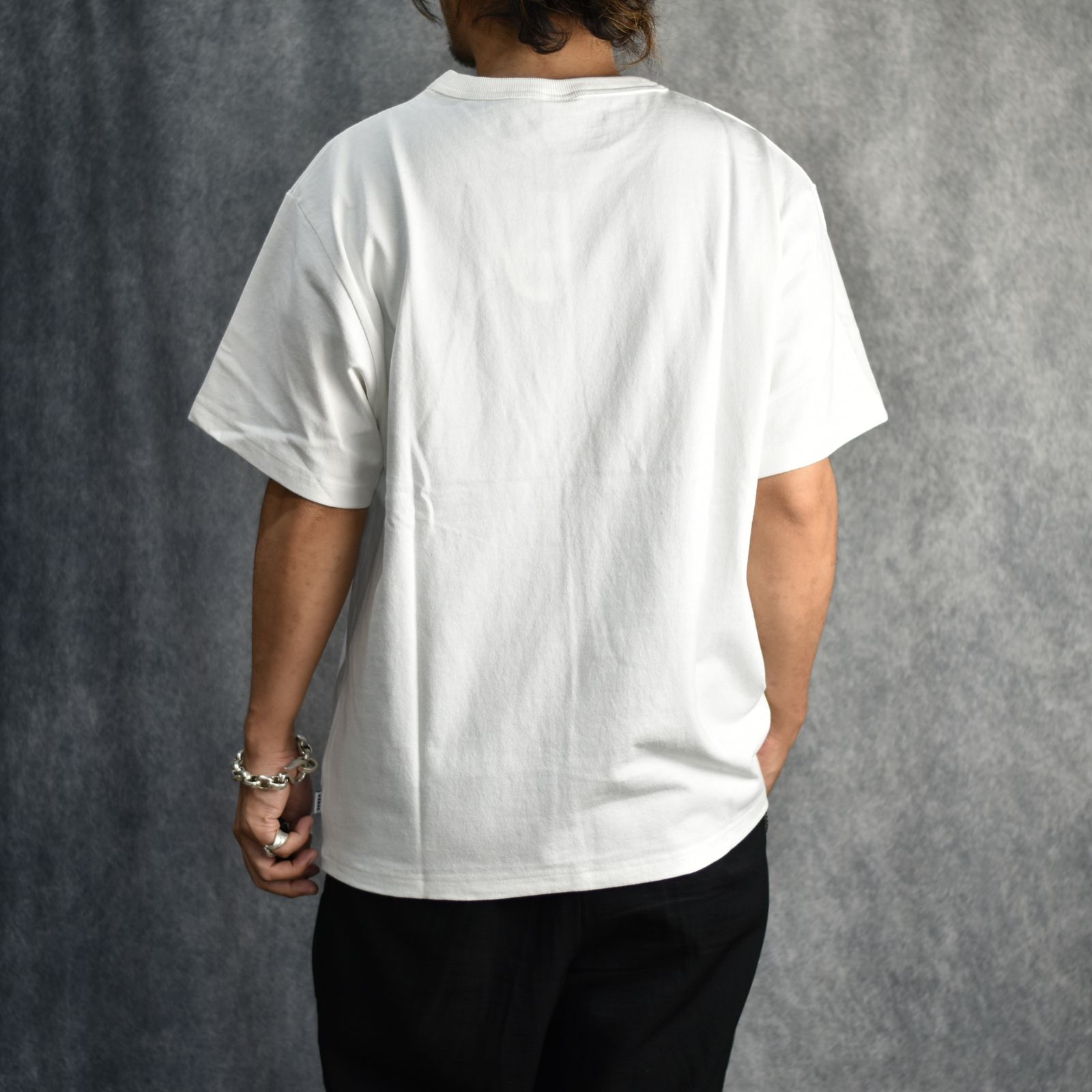 CALEE - × KEBOZ PINUP GIRL S/S TEE (WHITE) / × ケボズ ピンナップ