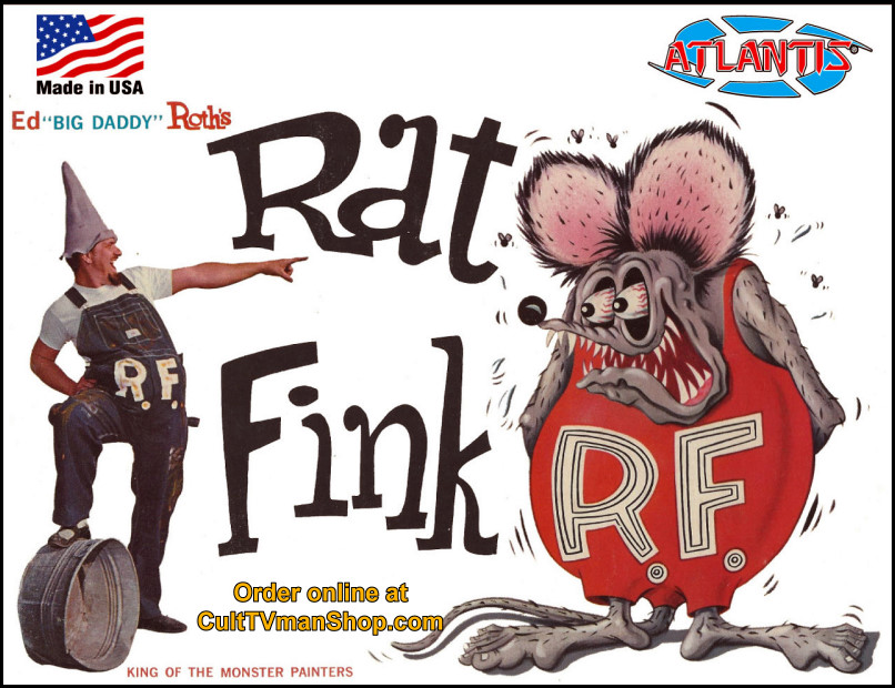Ed Roth Rat Fink - from Atlantis -AMC-H1305