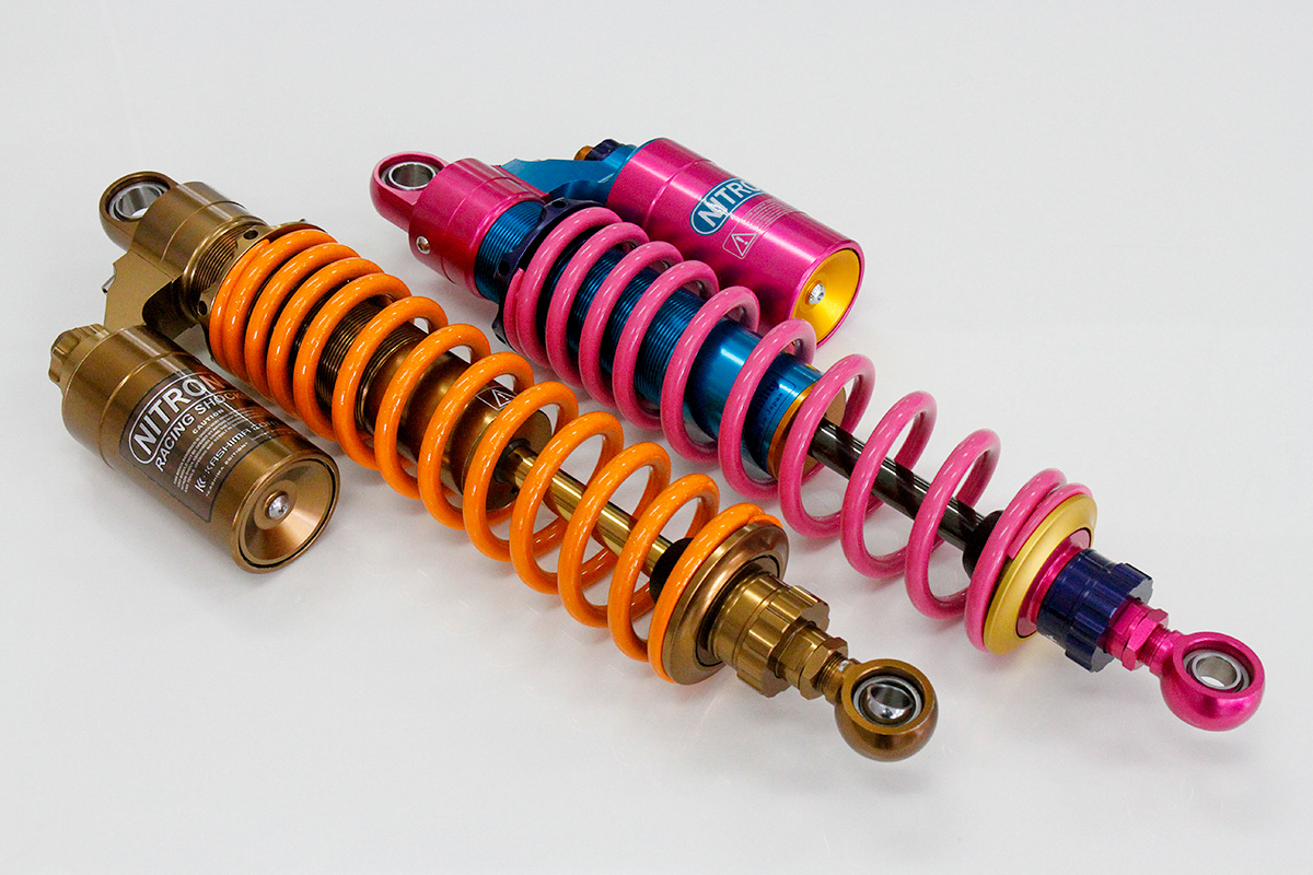 外観の差異とともに摩擦係数を減らす「チタンコート&カシマコート」を