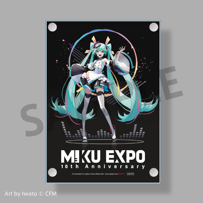 クリプトン｜初音ミクの世界ツアーシリーズ10周年記念CD、2024年7月31