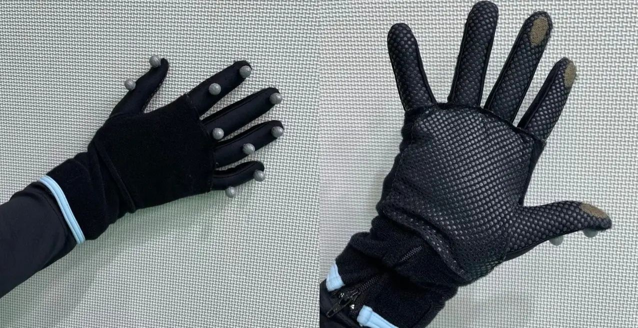 モーションキャプチャ指用グローブ | 株式会社クレッセント