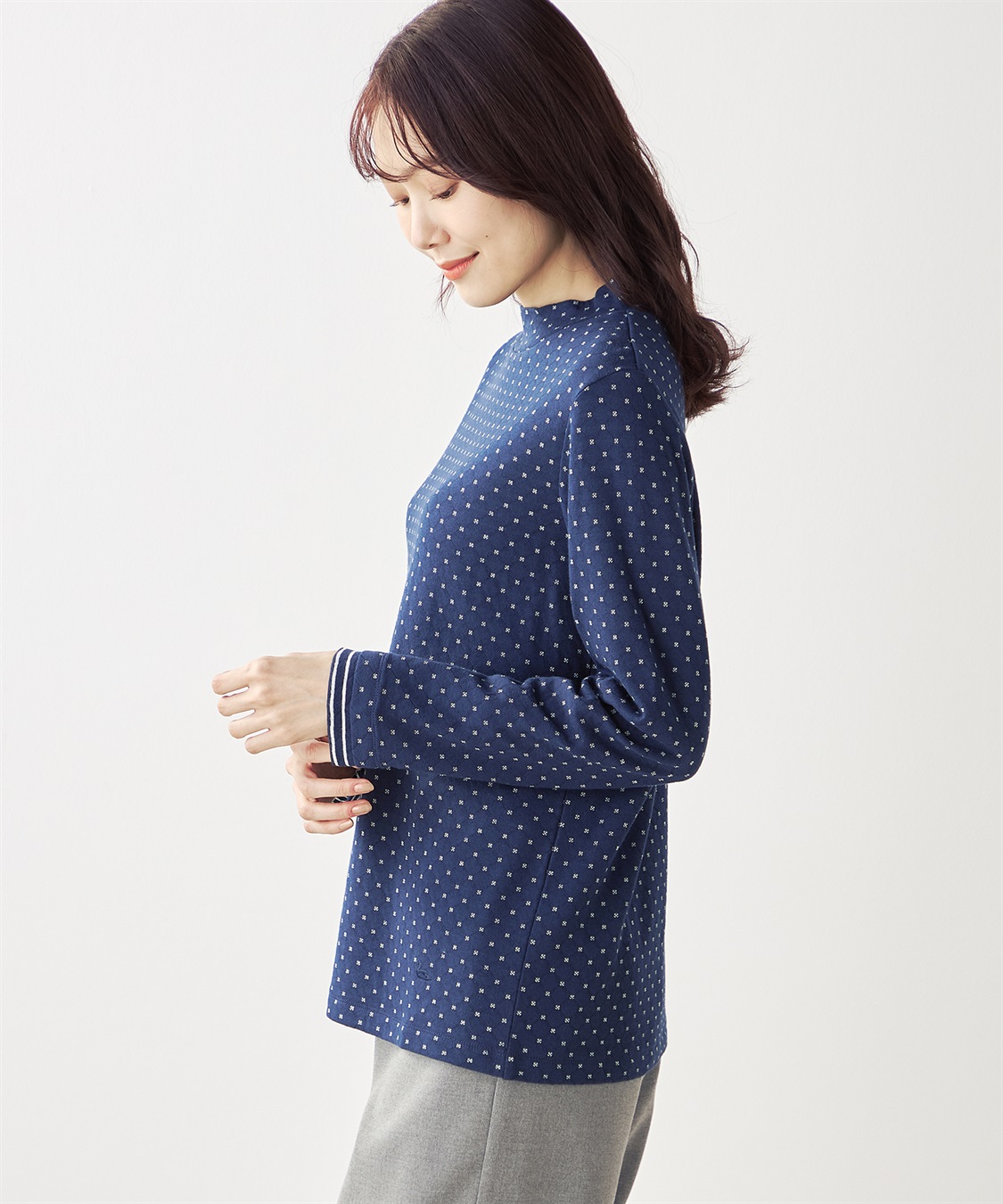 ジャガードハイネックプルオーバー DECOY｜クロスプラス公式通販サイト