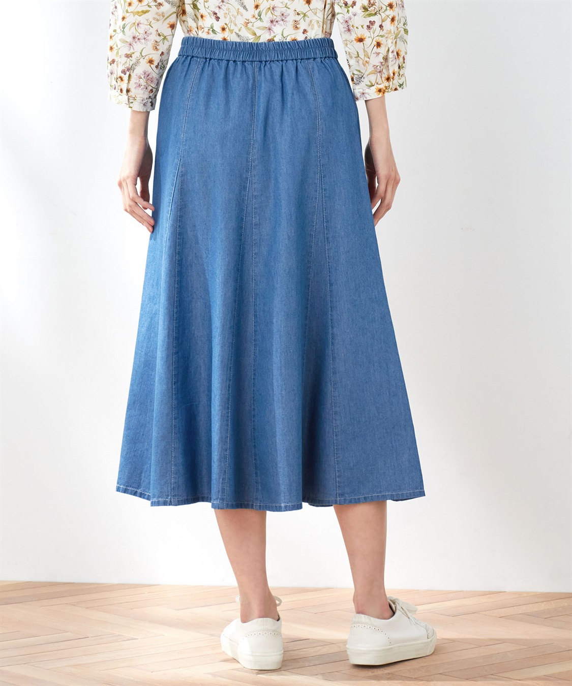 テンセルデニムスカート DECOY｜クロスプラス公式通販サイト