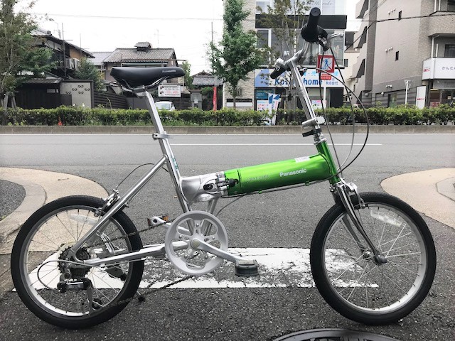 軽量折りたたみ自転車【Panasonic(パナソニック)ライトウィング】の