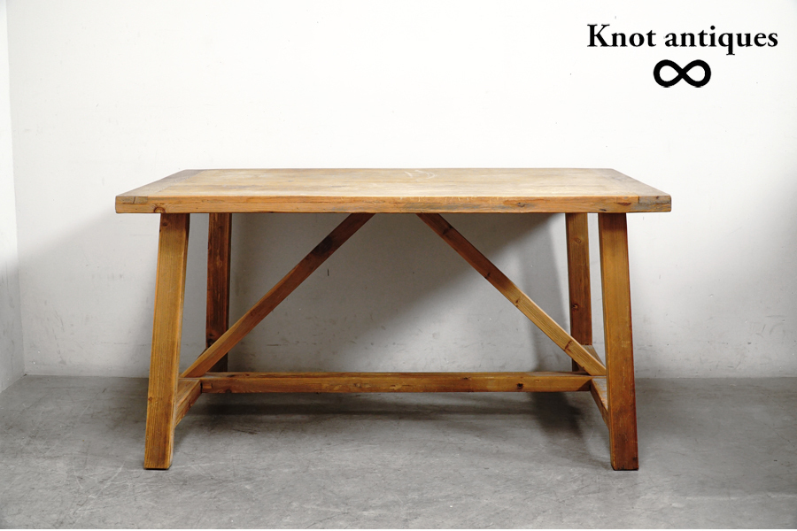 ノットアンティークス シカゴ クラッシュゲート ダイニングテーブル