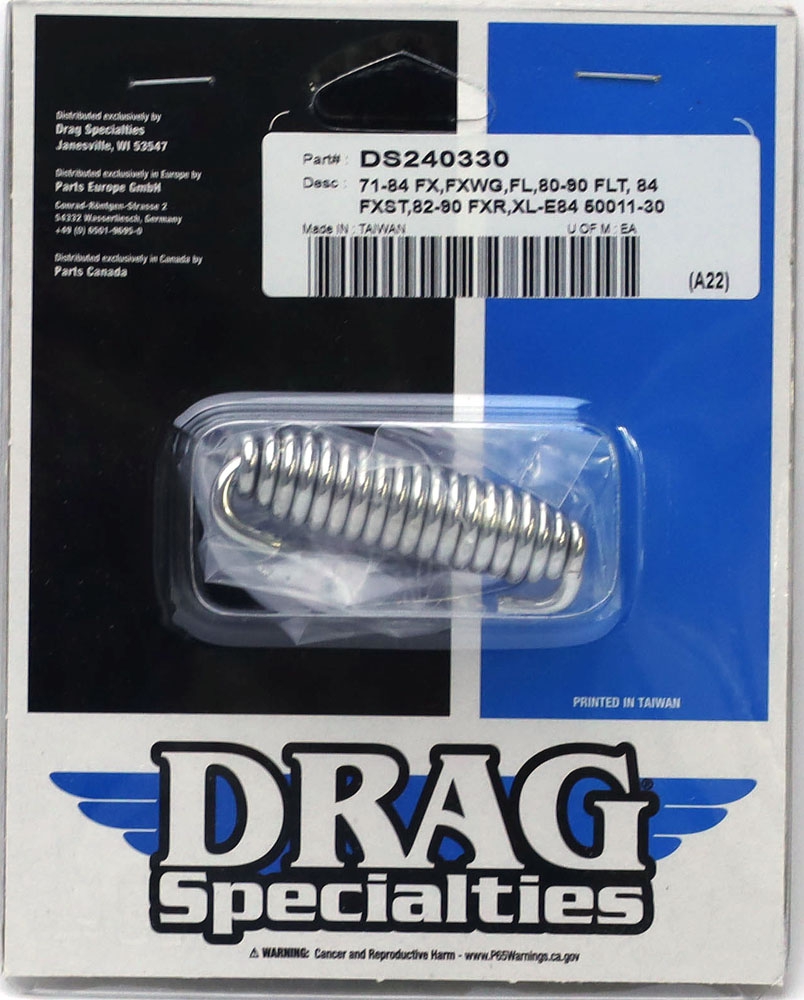 クローム キックスタンドスプリング - DRAG Specialties | アンバーピース