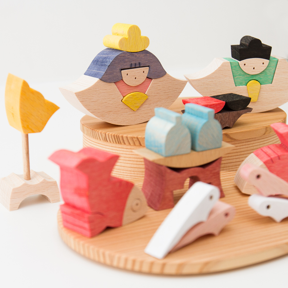 鯛びな【小黒三郎のひな人形】【KH417】 | ANDCHILD