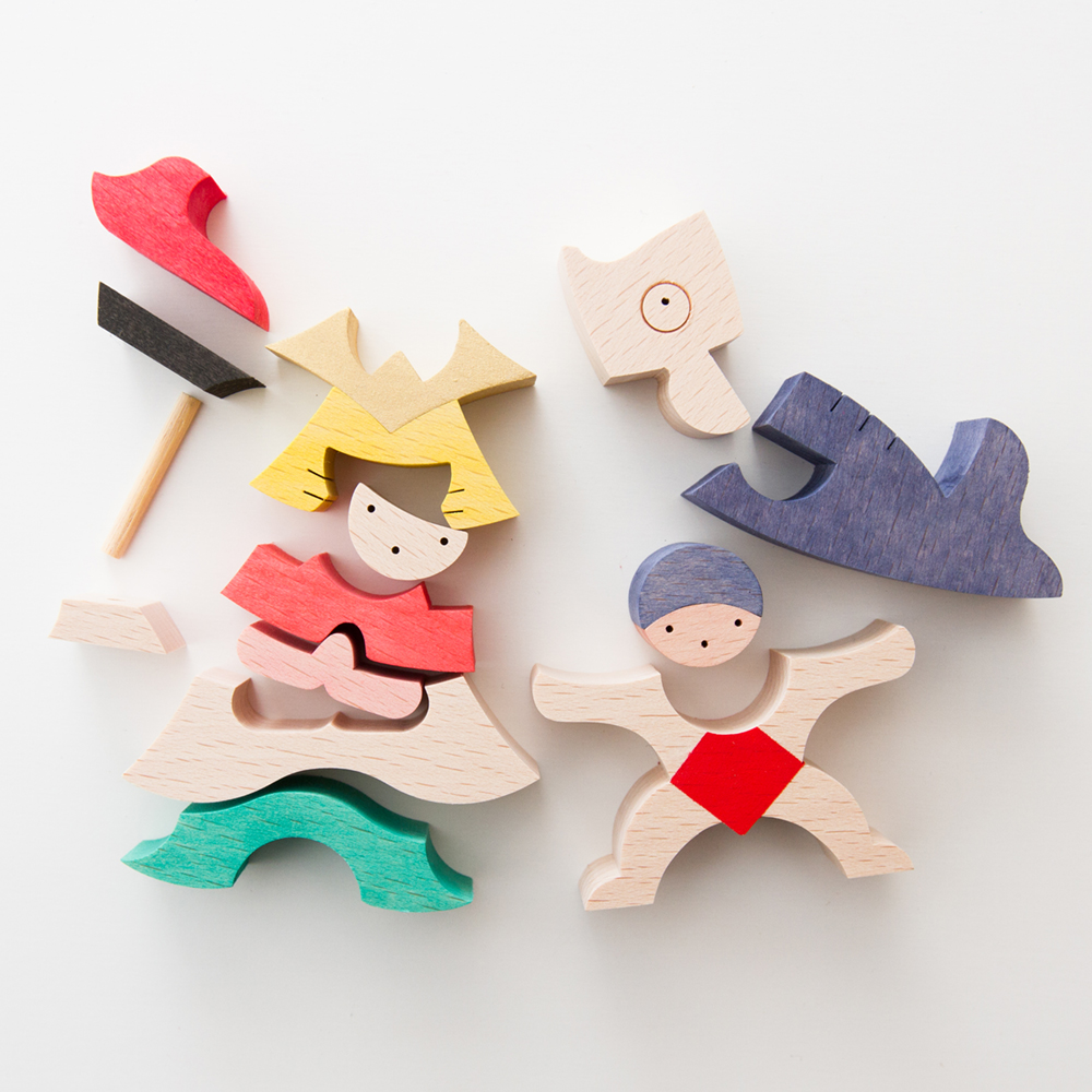 鯉武者と金太【小黒三郎の五月人形】【KK247】 | ANDCHILD