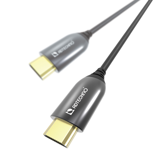 AHU-xxxM | ウルトラハイスピード光ファイバHDMIケーブル | ADTECHNO