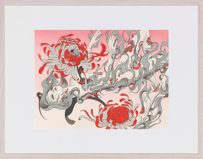 Chrysanthemum | ジェームス・ジーン | アダチ版画 現代の浮世絵