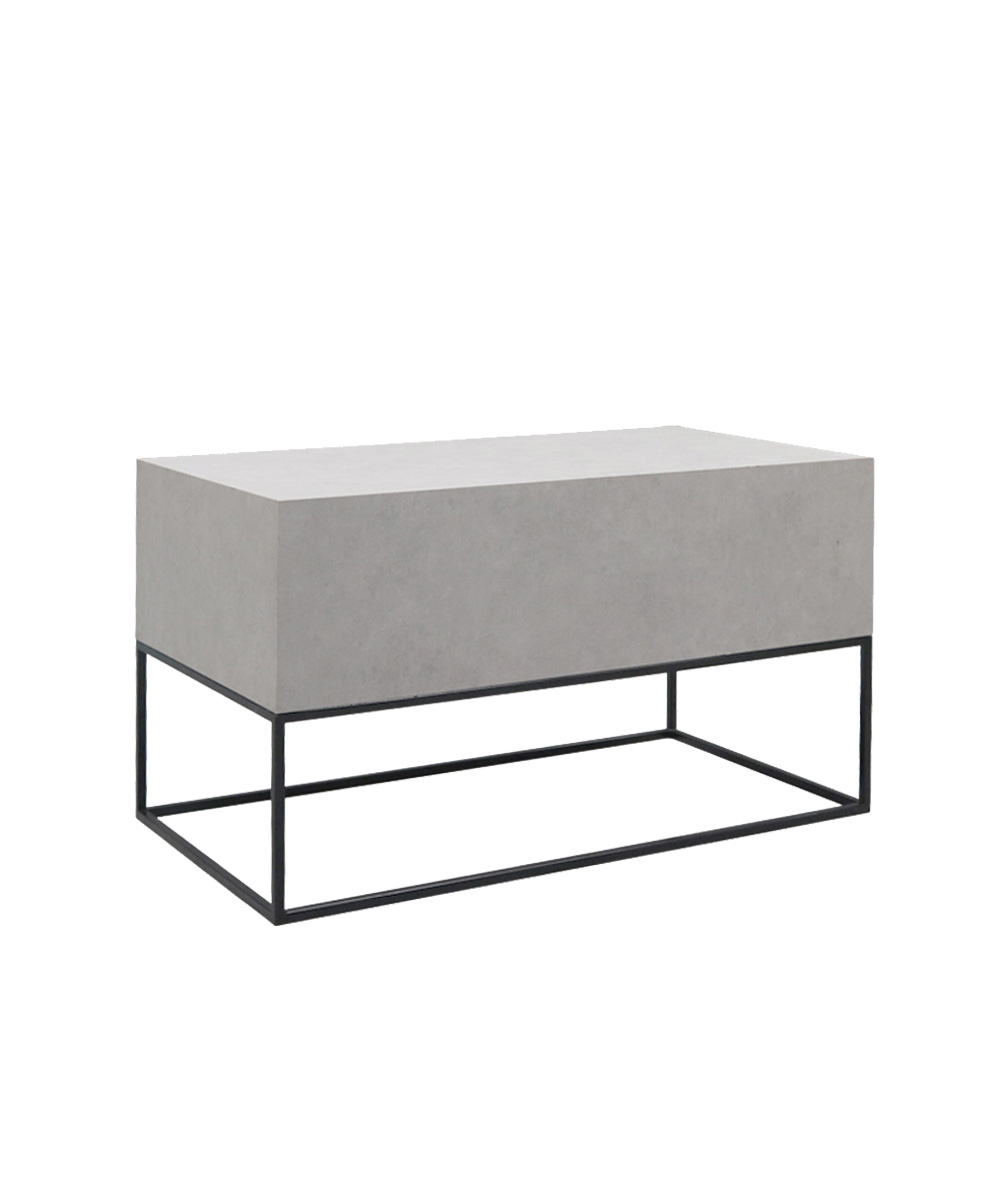 ストーン 展示台 W900 H500｜テーブル・展示台 レンタルならアディス