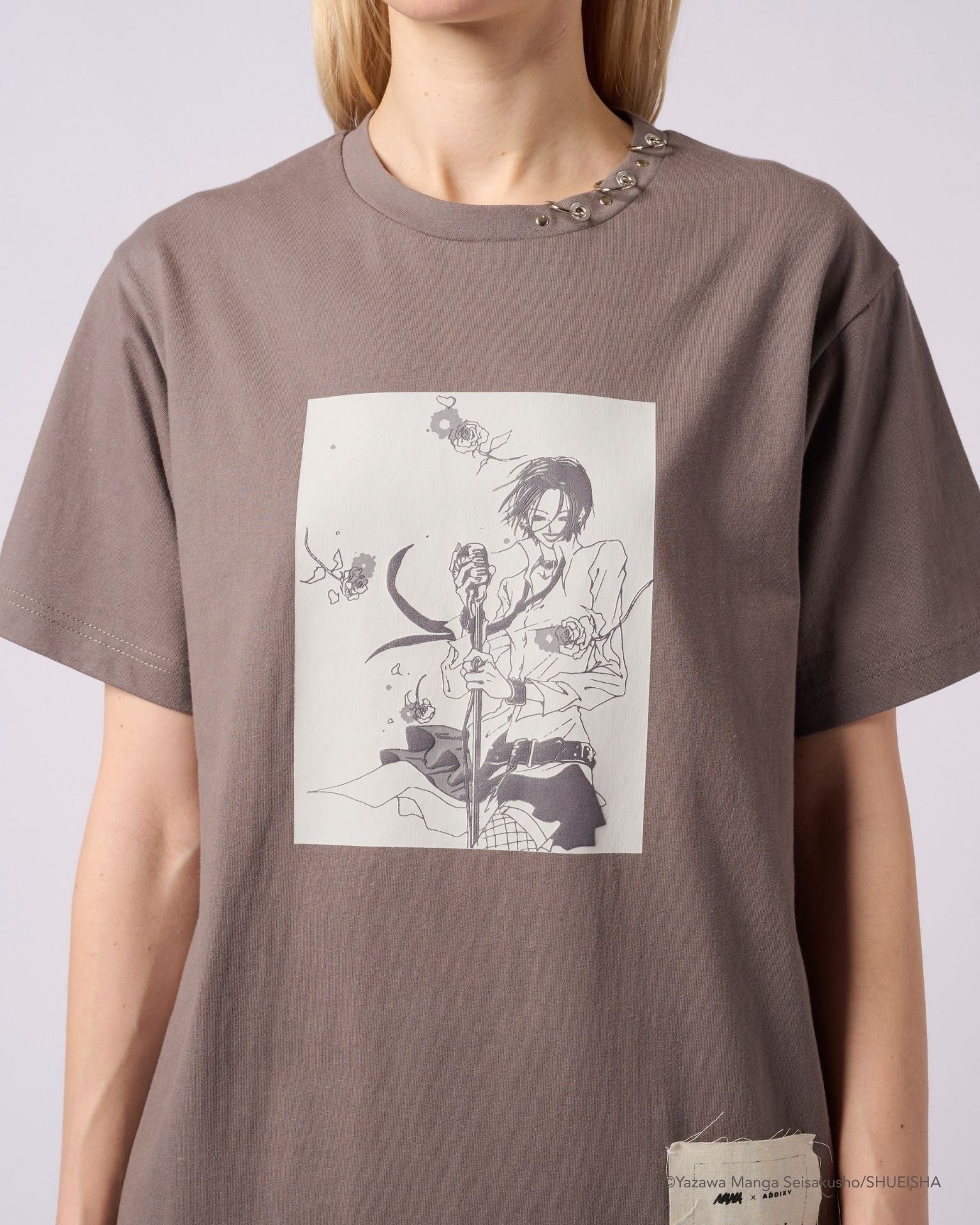 NANA × ADDIXY NANA LIVE GRAPHIC TEE【DARK GRAY】