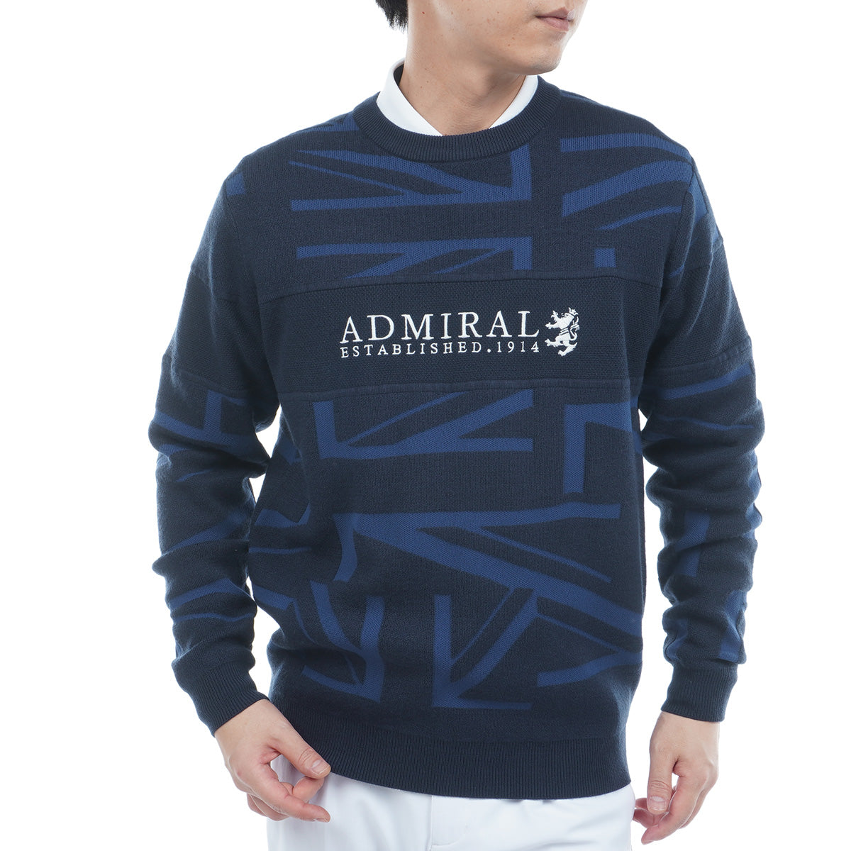 UJジャガード クルーネックセーター ADMA564 – ADMIRAL