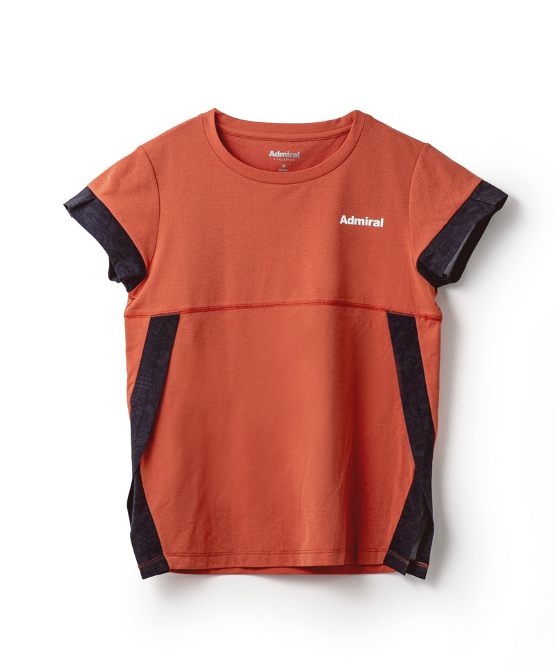 キルトプリントサイドスリットTEEATLA443 – ADMIRAL