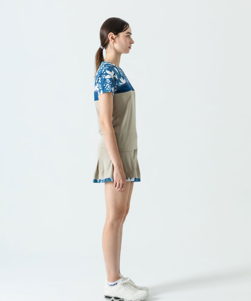 タックフレアグラフィックヘムショーツ ATLA537 – ADMIRAL