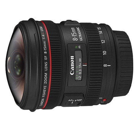 Canon EF 8-15mm f/4L Fisheye USM Lens 4427B002