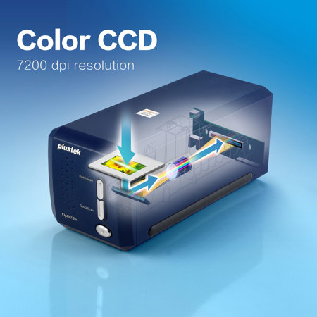 Plustek OpticFilm 8100 - 35mm Negative Film & Slide Scanner