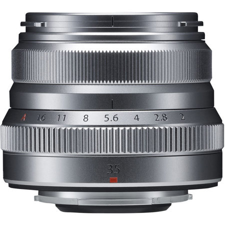 Fujifilm XF 35mm f/2 R WR Lens, Silver 16481880
