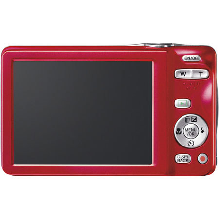 Fujifilm FinePix JX680 Digital Camera, Red