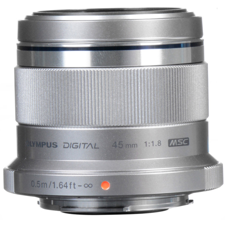 Olympus M.Zuiko Digital 45mm f/1.8 Lens for Micro Four Thirds