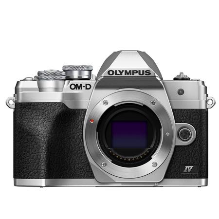 Olympus OM-D E-M10 Mark IV Camera, Silver V207130SU000