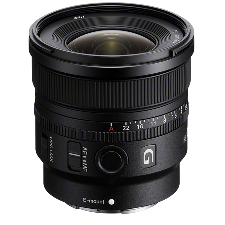 Sony FE 16mm f/1.8 G Lens, Black SEL16F18G