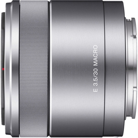 Sony E 30mm f/3.5 Lens for Sony E, Silver SEL30M35 - Adorama