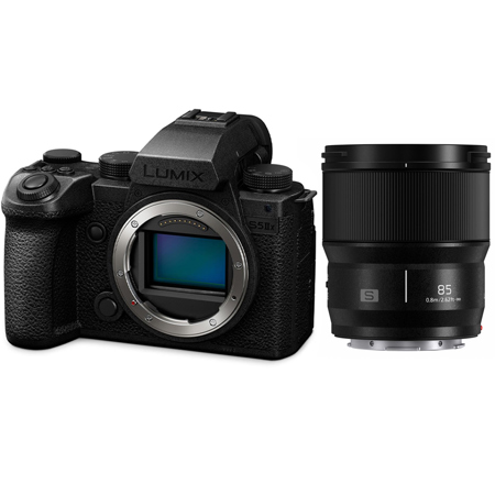 Panasonic LUMIX S5IIX Mirrorless Camera with LUMIX S 85mm f/1.8