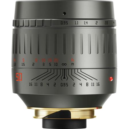 TTArtisan 50mm f/0.95 Lens for Leica M, Titanium F50095-T-LM - Adorama