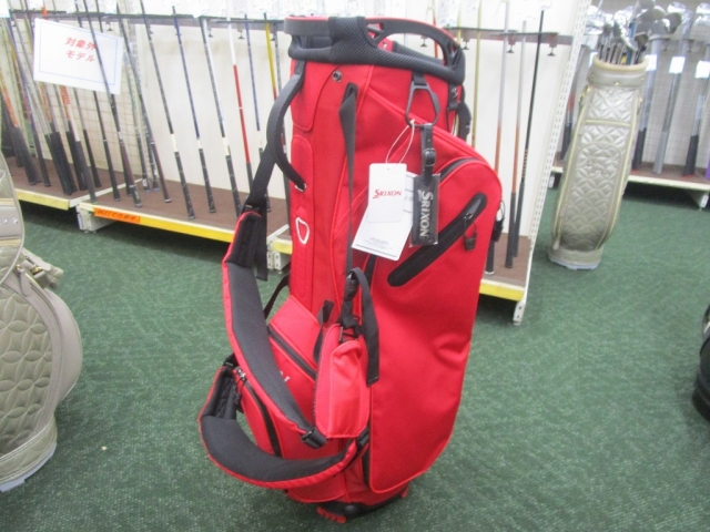 スリクソン GGC-S182 レッド 9.5インチ 未使用品スタンドキャディ