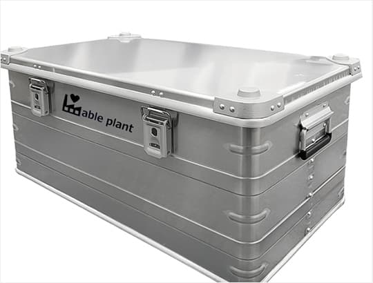 アルミコンテナボックス | キャンプを快適にするアウトドア用品