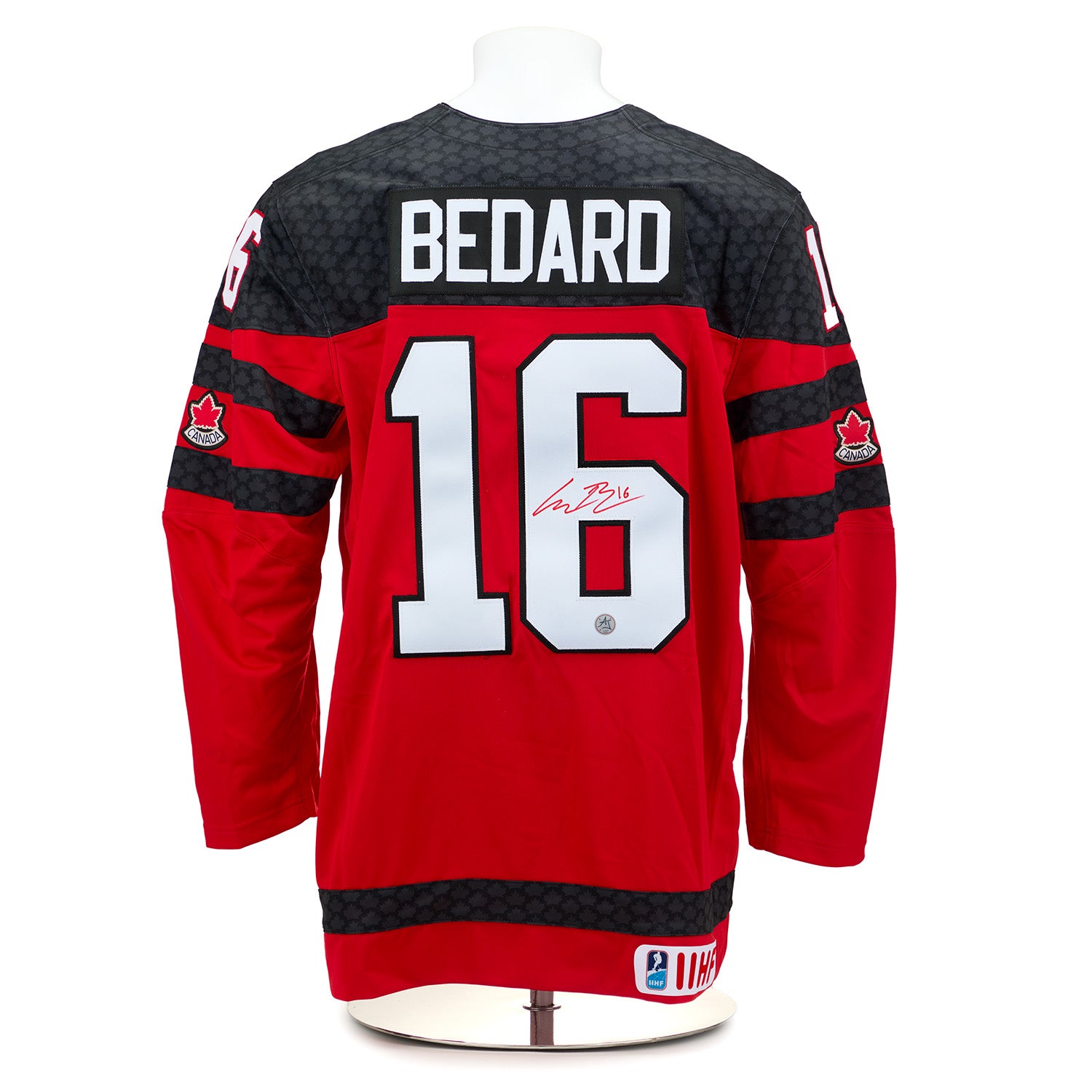 AJ Sports | Logan Cooley Autographed Team USA Custom Hockey Nation