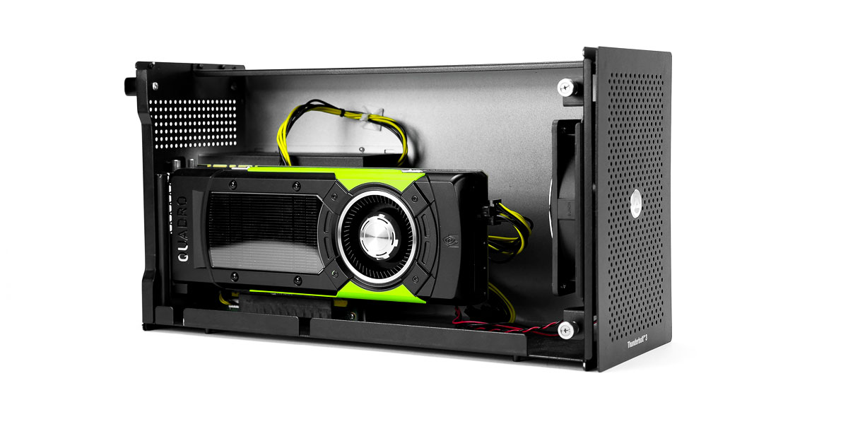 Akitio® Node Thunderbolt™ 3 eGPU Box Qualified for use with NVIDIA