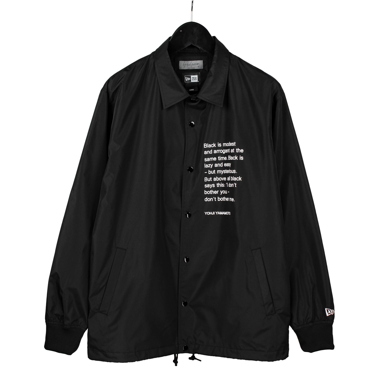 yohji yamamoto - pour homme × NEW ERA DAHLIA COACH JACKET / HZ-Y90