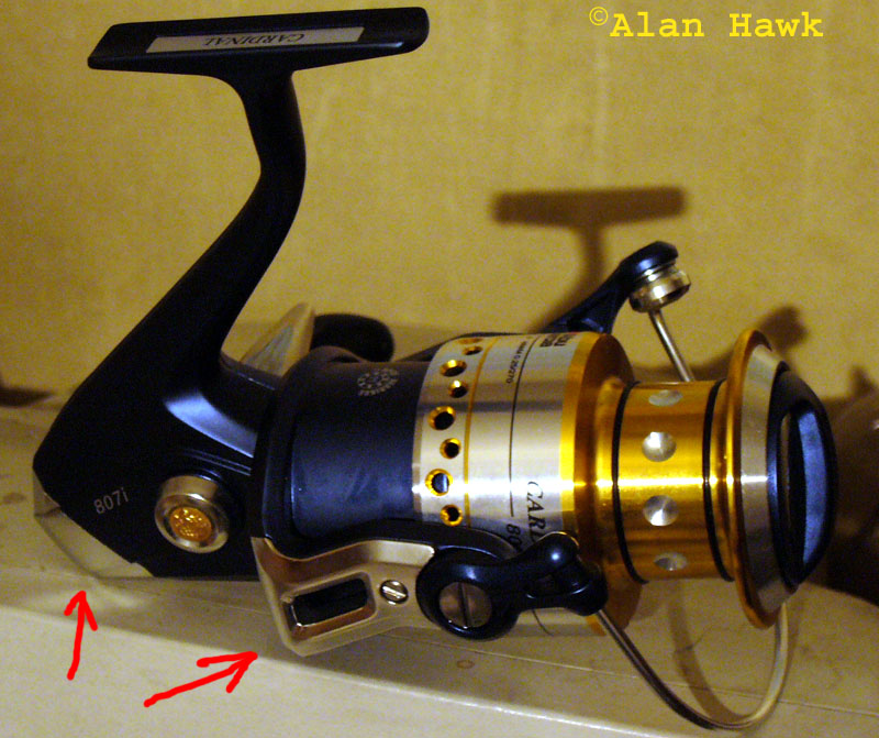 Abu Garcia Soron / Cardinal 807i - AlanHawk.com