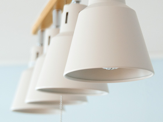 4灯シーリングライト manis〔マニス〕プルチェーンタイプ | 家具