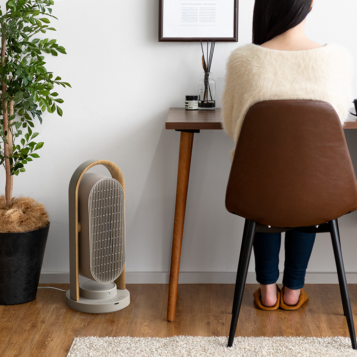 WOOD STYLE 上下左右自動首振り セラミックヒーター | 家具