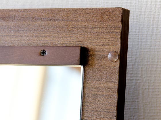 北欧 コンパクト木製ドレッサーnico(ニコ)スツール付き | 家具