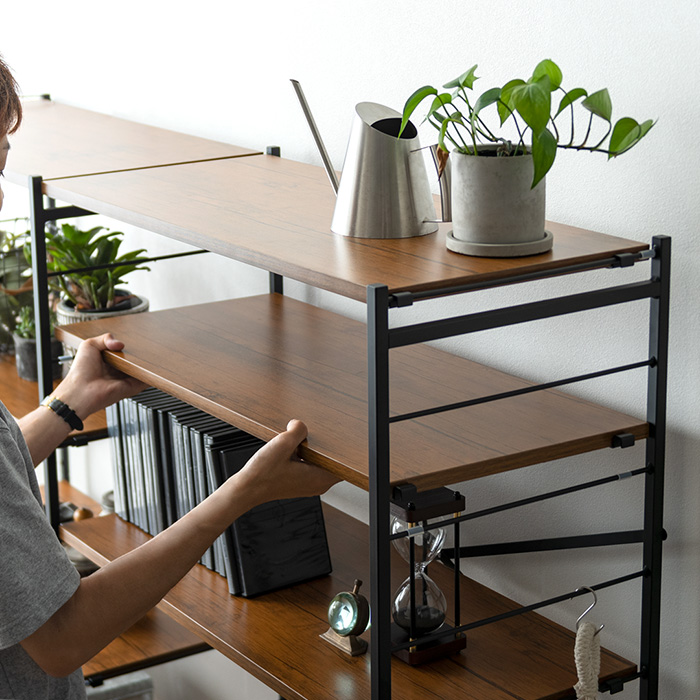 連結オープンラックNECT(ネクト) 3段タイプ | 家具・インテリア通販