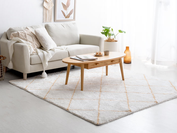 ベニワレン風モロッカンデザインラグ 92×184cm | 家具・インテリア通販