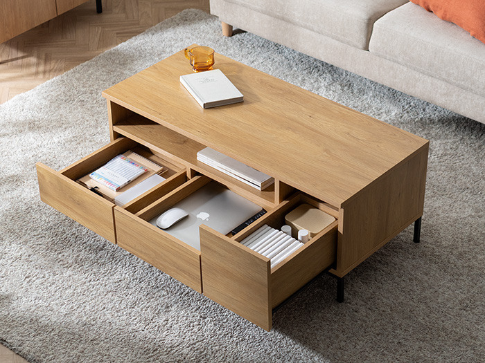 引き出し付きセンターテーブル RECT (レクト) | 家具・インテリア通販