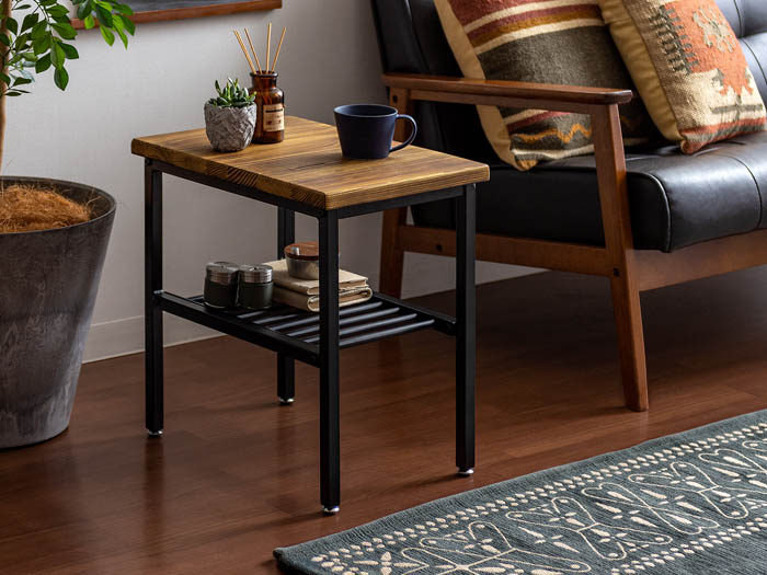 ヴィンテージウッドサイドテーブル Lewis(ルイス) | 家具・インテリア