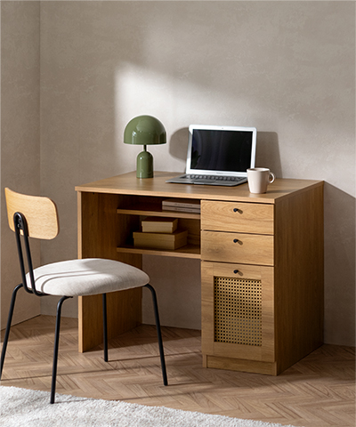 おしゃれな収納付きデスクが低価格で販売中。家具・インテリア通販
