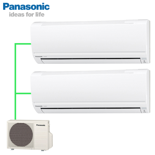 CS-M222C2×2, CU-M452C2×1 パナソニック マルチエアコン 6畳＋6畳
